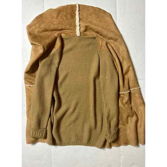 Diva D Shawl Sweater Camel Color Women’s Size 1XL - Picture 16 of 16